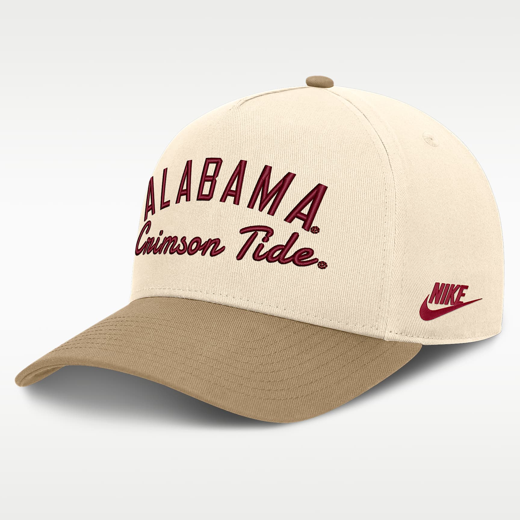 Alabama Legacy Rise Men's Nike College A-Frame Adjustable Hat